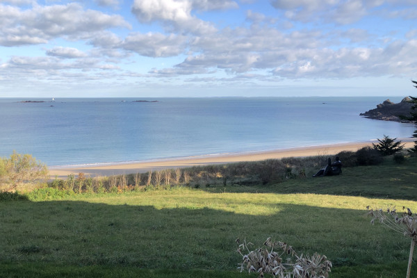 Vue sur la Côte d'Emeraude depuis la Maison de Colette © Nicolas Macaire / LPO